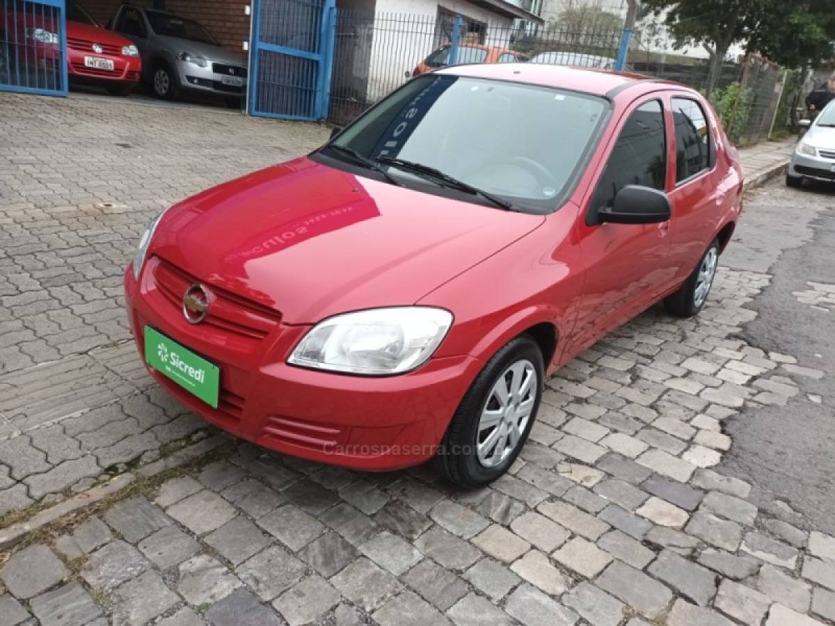 CHEVROLET - PRISMA - 2007/2008 - Vermelha - R$ 27.900,00