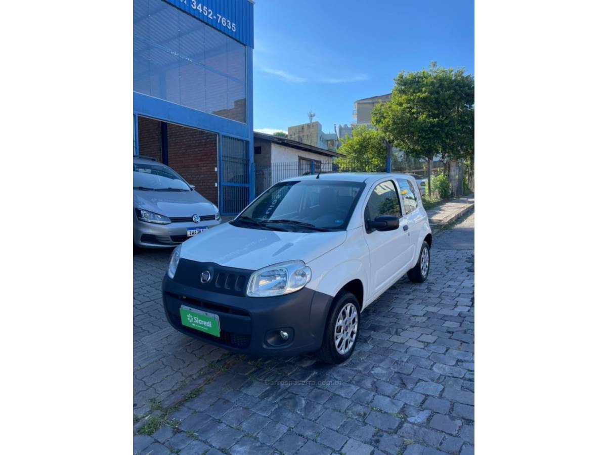 FIAT - UNO - 2011/2012 - Branca - Sob Consulta