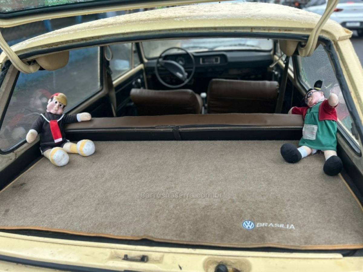 VOLKSWAGEN - BRASILIA - 1977/1977 - Bege - R$ 13.000,00